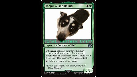 Smash, A Fine Hound / Final Fantasy Draft / MTGA
