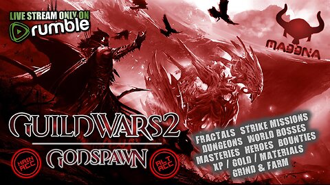 GUILD WARS 2 MASH UP COOP ft Leyanore End Of Dragons