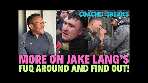 JAKE LANG HAD A LOT OF TOUGH TALK BEFORE CRYING LIKE A BIT€H IN MINNEAPOLIS!