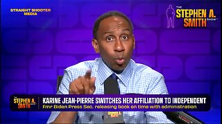 Stephen A. Smith GOES OFF On Karine Jean-Pierre Leaving The Democrat Party