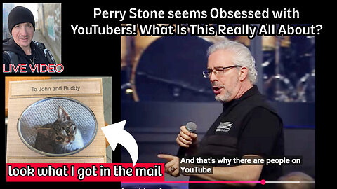 😁 Perry Stone seems Obsessed with YouTubers! What Is This Really All About?