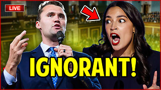 🔴 AOC Insults Charlie Kirk In Congress With Unhinged Tirade
