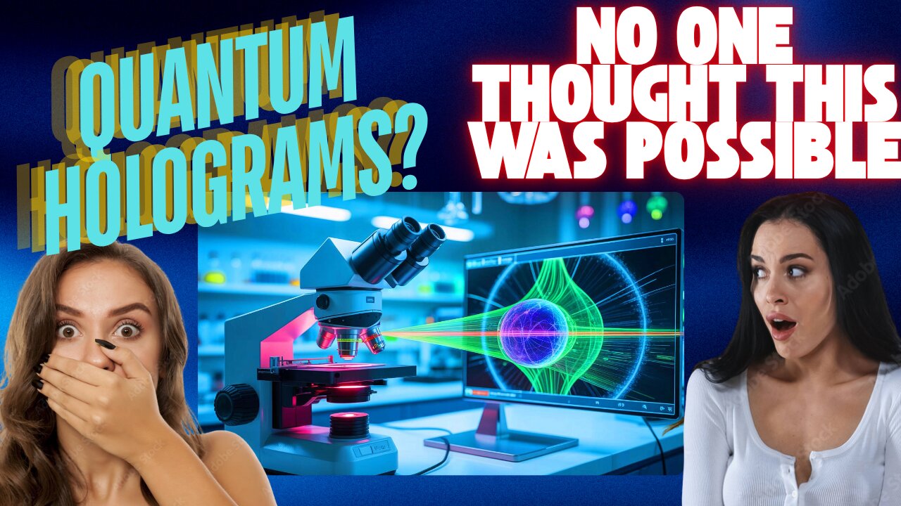 Students Create Real 3D Holograms Using Quantum Entanglement — Scientists Are Stunned"