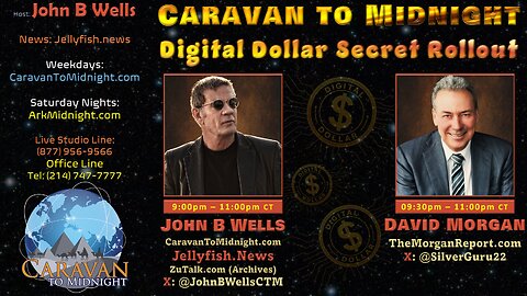 Digital Dollar Secret Rollout - John B Wells LIVE