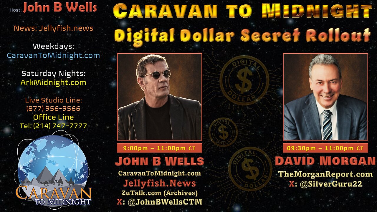 Digital Dollar Secret Rollout - John B Wells LIVE