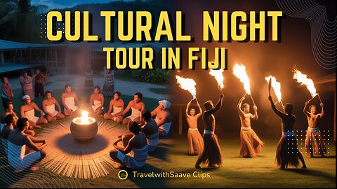 Experiencing Cultural Night Tour in Fiji | Ft. @TripshipgoTraveller | TravelWithSaave Clips
