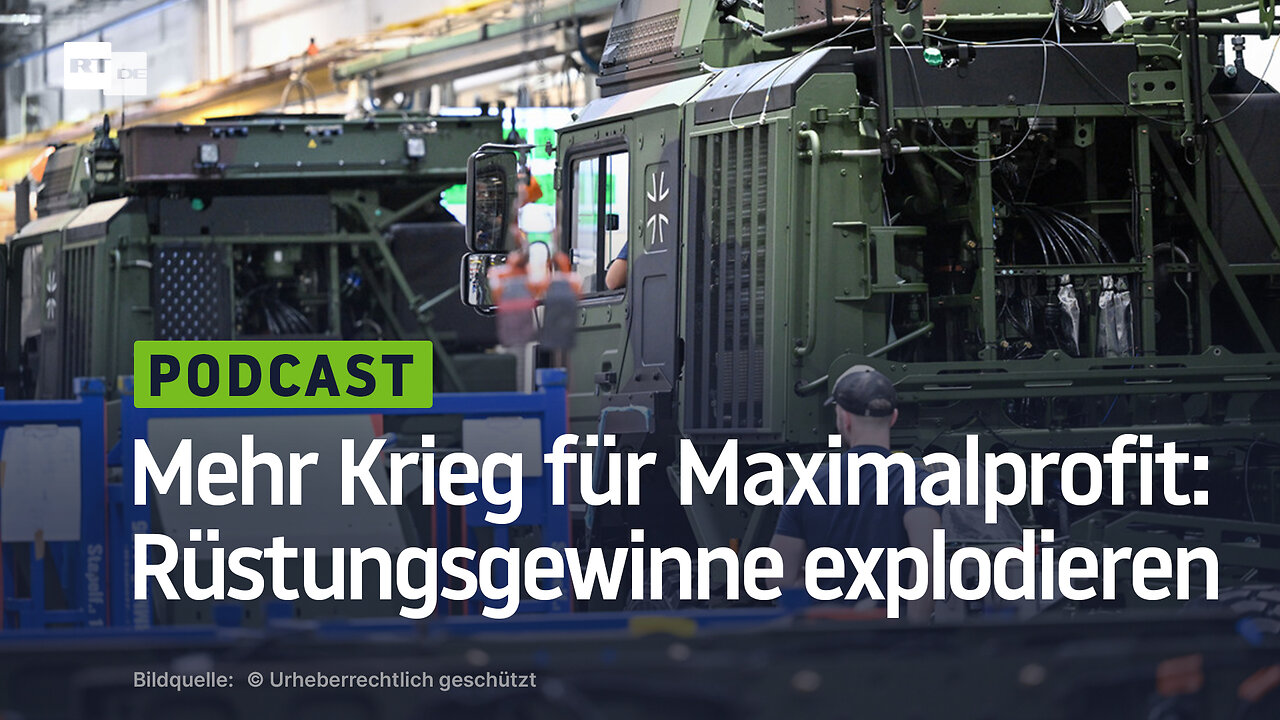 Mehr Krieg für Maximalprofit: Rüstungsgewinne explodieren