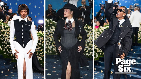 The best tailored looks from Met Gala 2025: Rihanna, A$AP Rocky, Zoe Saldaña and more