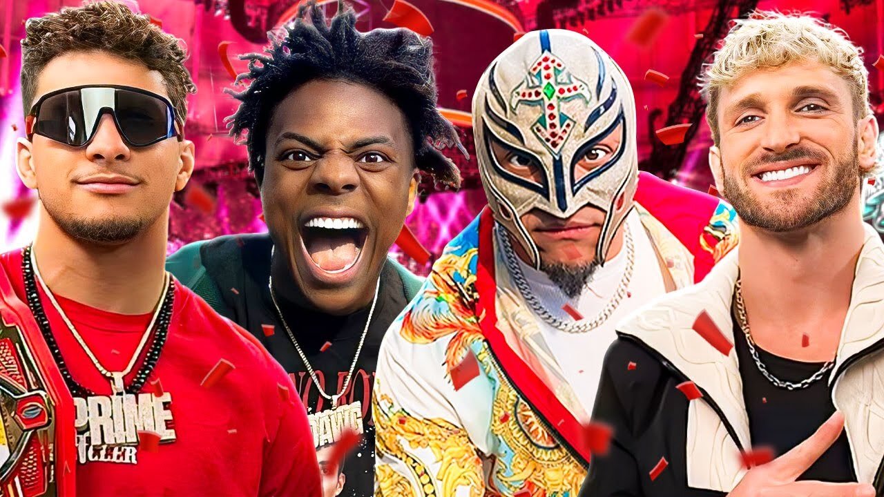IshowSpeed At WWE RAW