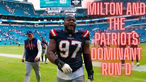 Through 9 games, no running back has reached 50 rushing yards against the Patriots