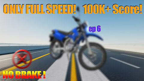 Get READY for 100K+ Scores with NO BRAKE Technique! EP 6 || TIX GAMING || Traffic Rider ||