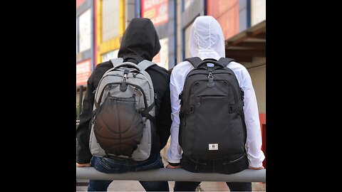 Simplify the Way You Carry All Your Gear with All-in-one Basketball & Laptop Backpack