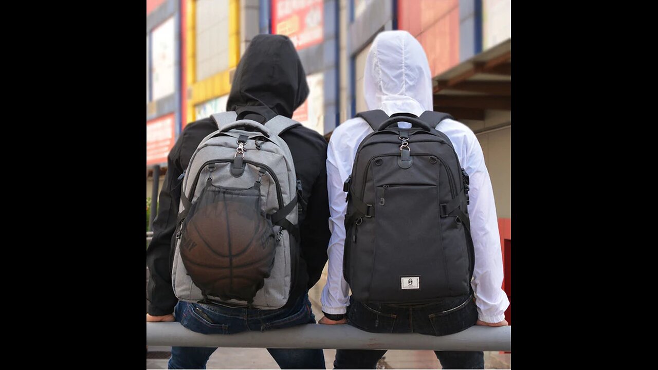 Simplify the Way You Carry All Your Gear with All-in-one Basketball & Laptop Backpack