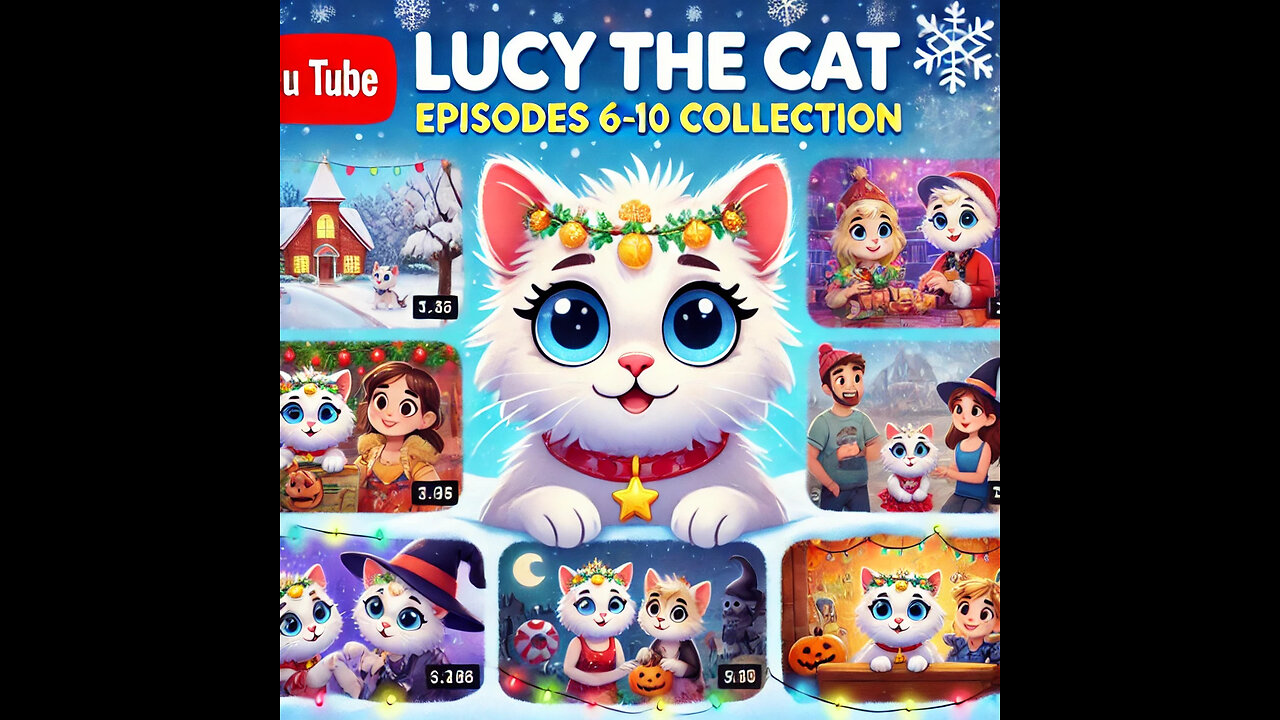 The Dailyyy Stories | Lucy the Cat | Episodes 6-10 Collection
