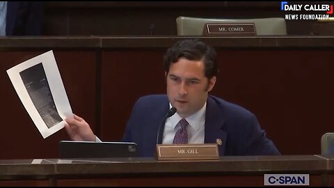 Congressman Brandon Gill Brings Receipts To A Hearing About Men In Women's Sports