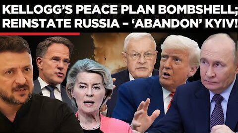 ‘Reintegrate Russia’: Trump’s Envoy Kellogg Snubs Kyiv, Seeks Moscow’s Return