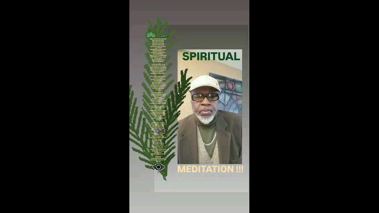▪︎SPIRITUAL MEDITATION▪︎