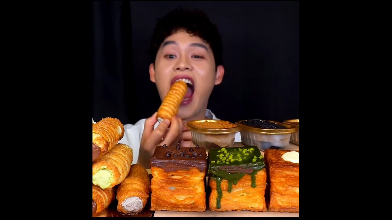 Pastry Dessert mukbang