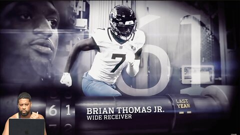CHANNELADRIANTV Reacts | NFL Top 100 Players Of The 2024-2025 Season #61|WR Brian Thomas JR.