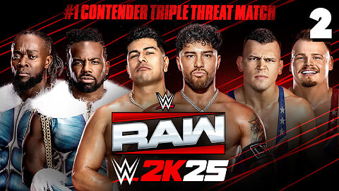 WWE 2K25 Raw July 21st 2025 - Match 2: LWO For The Win!