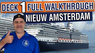 Explore Deck 1 on Nieuw Amsterdam | Complete Walkthrough Guide