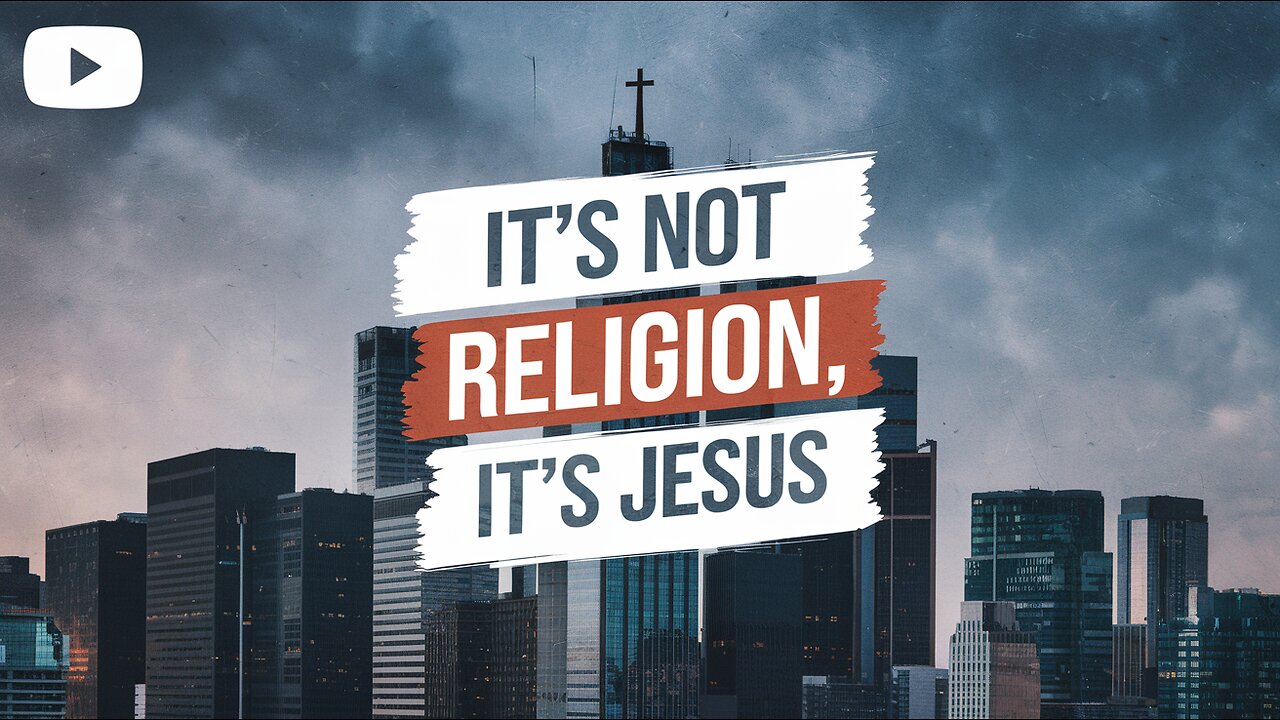 🚫 IT’S NOT RELIGION IT’S JESUS! ✝️🔥 #RelationshipNotReligion #JesusSaves #love #truth #gospel #facts