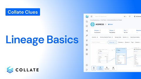 Collate Clues: Data Lineage Basics