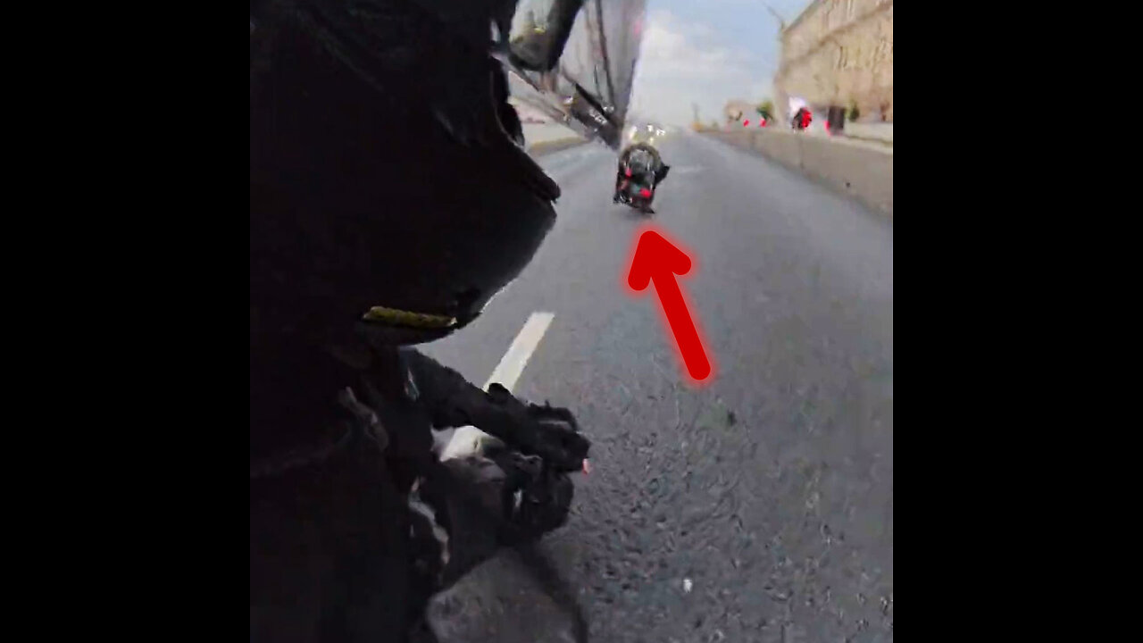 Accidente en monociclo a 90 km/h en Moscú