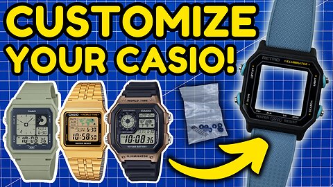 🤩 EPIC Casio Retro Upgrade Kits! ⌚ AE-1200, A500W & LF-20W ⚙