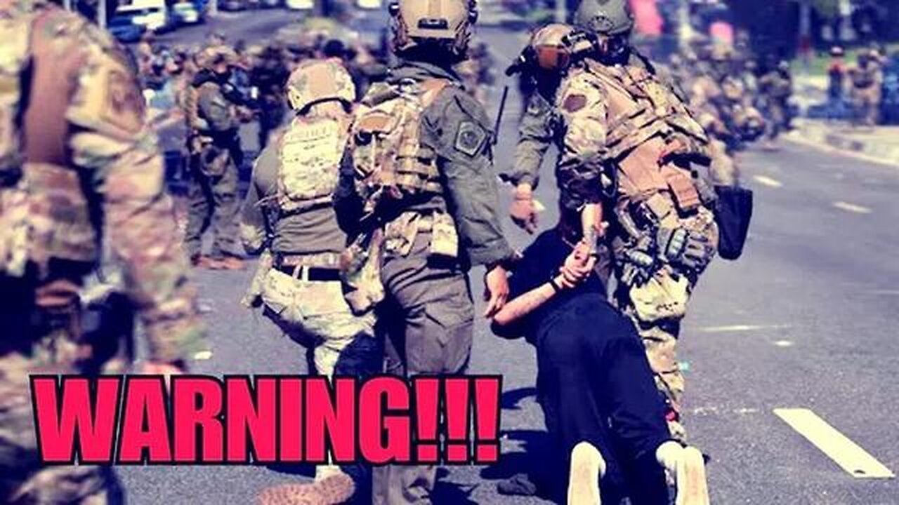 LA Chaos, Riots - Troops in Los Angeles - Part of the Script