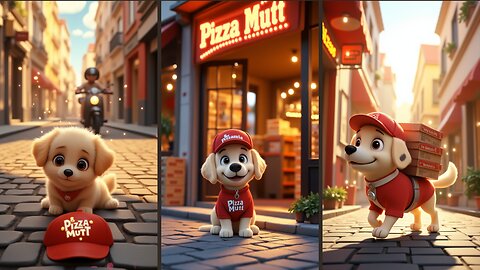 How Pizza Mutt Got His Start 🍕 | Fluffhouse Origin Story