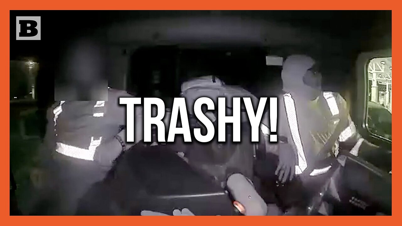 Trash Behavior! Man Chases Down, Shoots into Garbage Truck