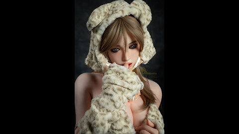 Hallie 164cm Big Boobs Full Silicone Sex Doll ROS Head Natural Skin Movable Jaw