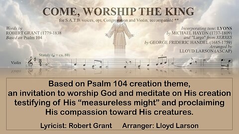 Come, Worship the King - Adoration at Bakersfield