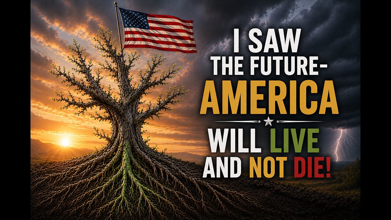 I SAW THE FUTURE - America will live and not die!