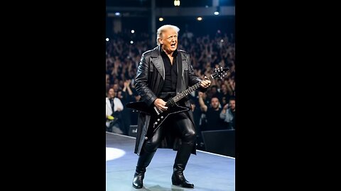 Donald Trump rocking out with DC