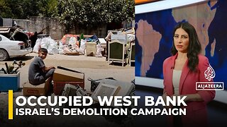 Why Israel is demolishing refugee camps in occupied West Bank at record scale