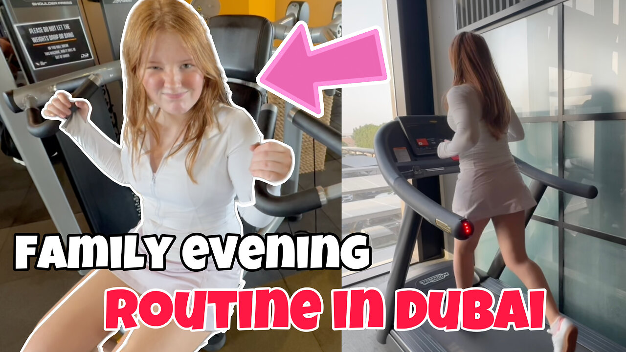 OUR NEW FAMILY NIGHT TIME ROUTINE IN DUBAI!