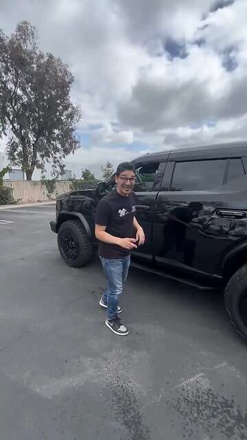 The ultimate protester combat vehicle: