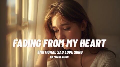 Fading From My Heart | Emotional Sad Love Song | Heart Touching Original Audio | @SkyWaveSong012