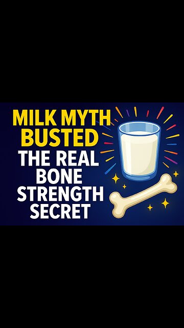 Milk Myth Busted The Real Bone Strength Secret