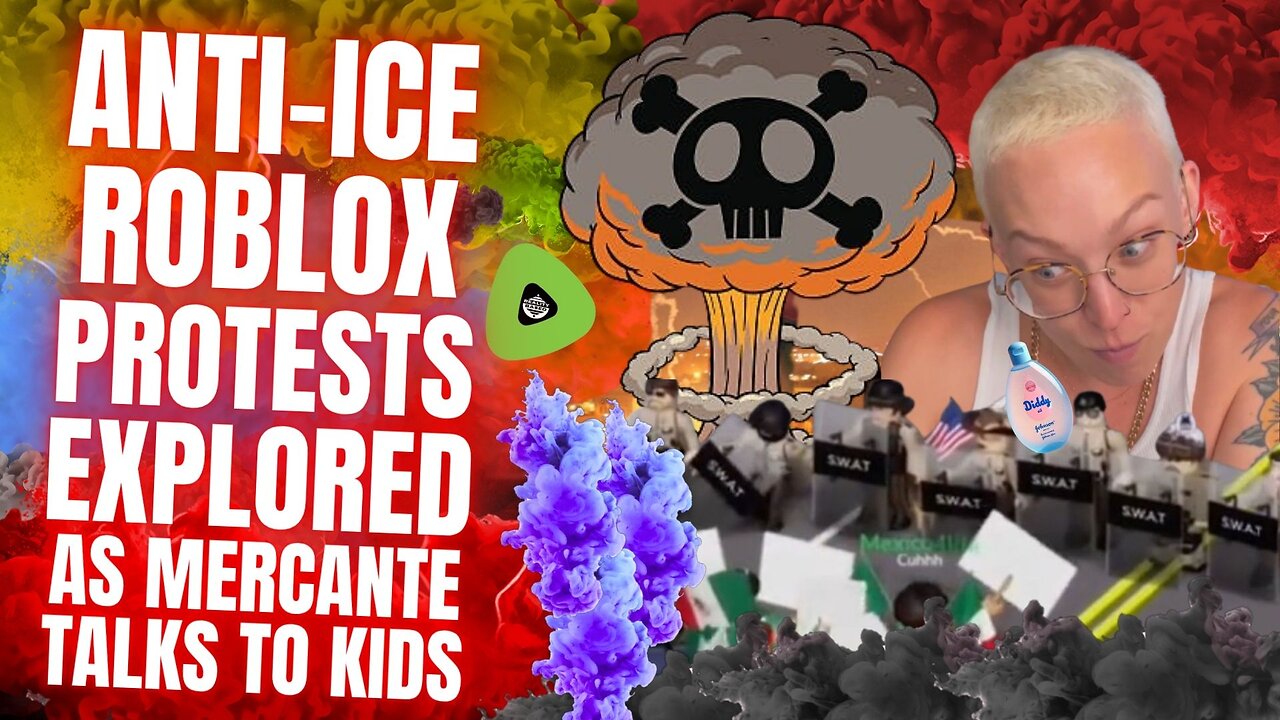 Anti-Ice Roblox Protests EXPLORED, As Mercante Talks to Kids