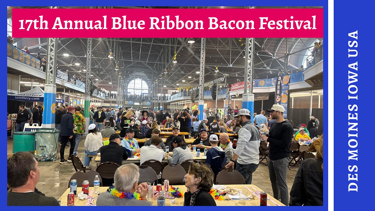 17th Annual Blue Ribbon Bacon Festival - The Bacon Boat - Des Moines Iowa USA 2025