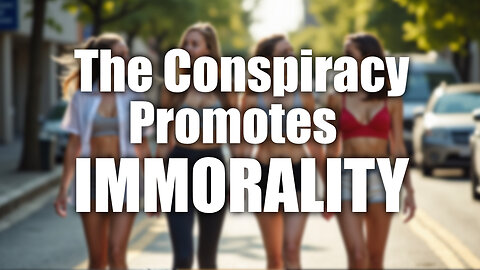 Why Does The Conspiracy Promote IMMORALITY?