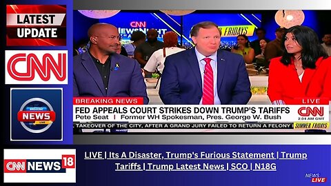 LIVE | Its A Disaster, Trump's Furious Statement | Trump Tariffs | Trump Latest News | SCO | N18G