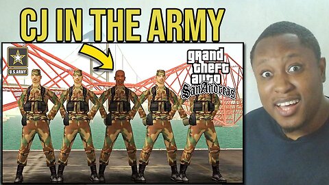 What If CJ Joins Military In GTA San Andreas? Reaction
