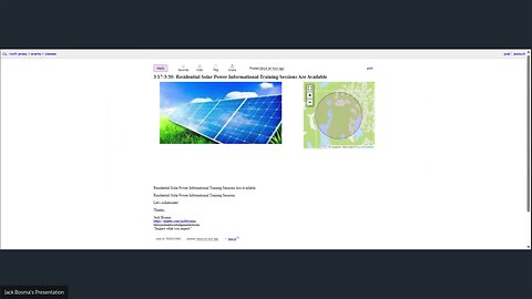 Solar Power: https://newjersey.craigslist.org/cls/d/butler-residential-solar-power/7835312482.html