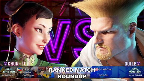 Kuya Kalbo SF6 Ranked Match Roundup. Chun Li Master Rank [Hori Fight Stick]