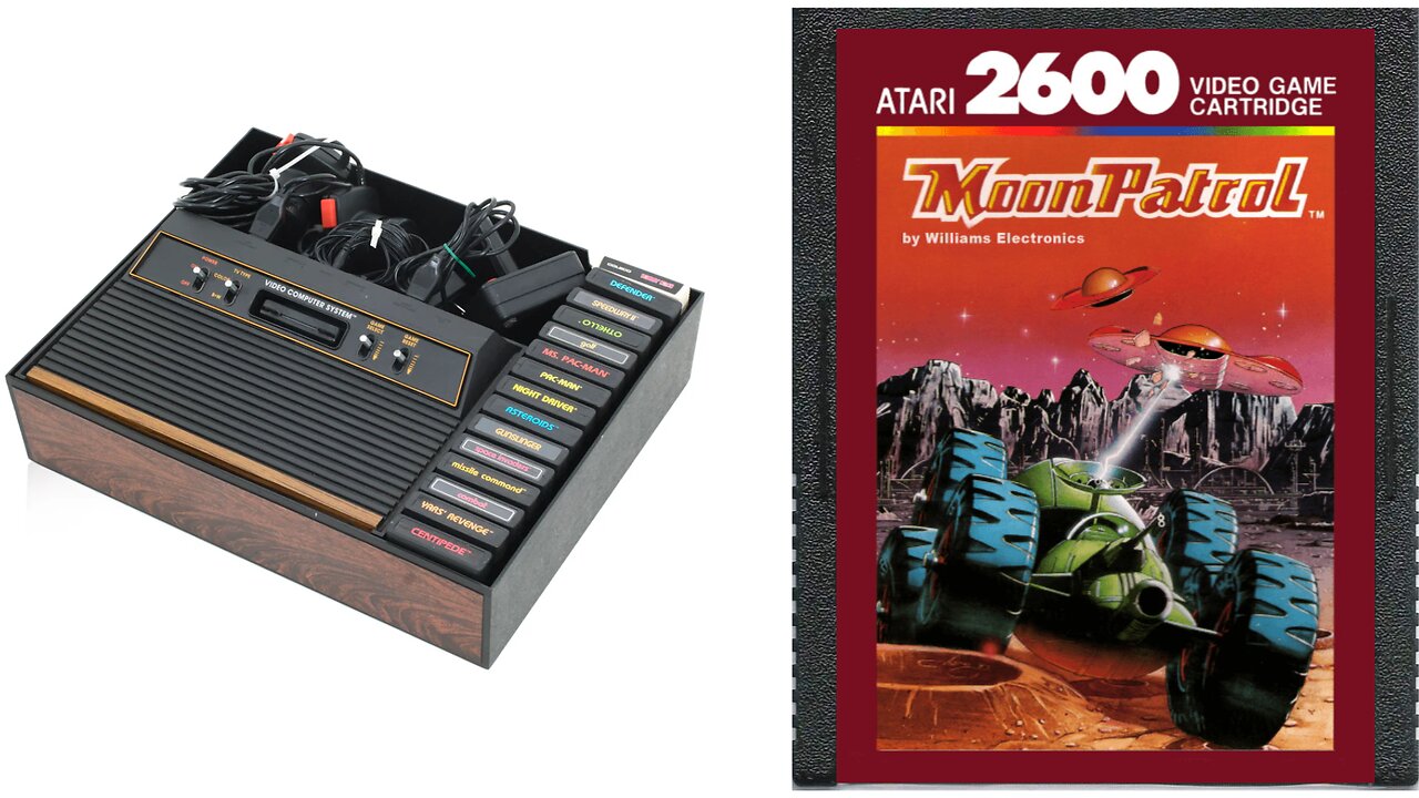 Atari 2600 - Moon Patrol