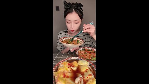 Spicy Noodles & Street Food Mukbang 🍜🔥 | ASMR Eating Show